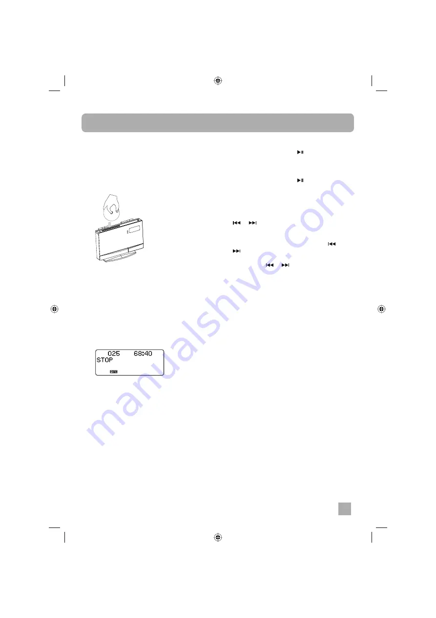 SOUNDMASTER Highline DISC180 Manual Download Page 20