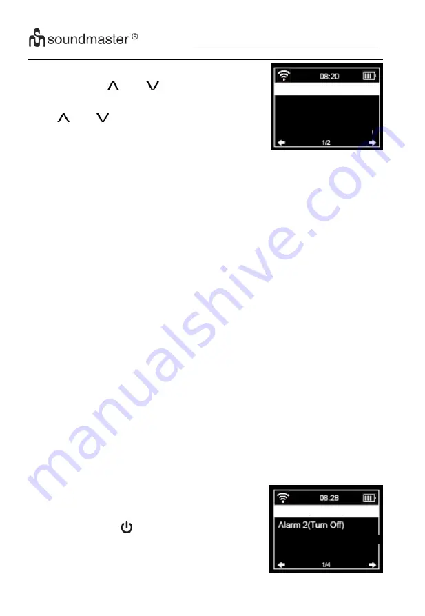 SOUNDMASTER highline IR4000SW Manual Download Page 14