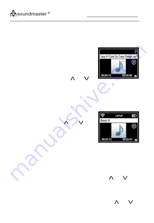 SOUNDMASTER highline IR4000SW Manual Download Page 105