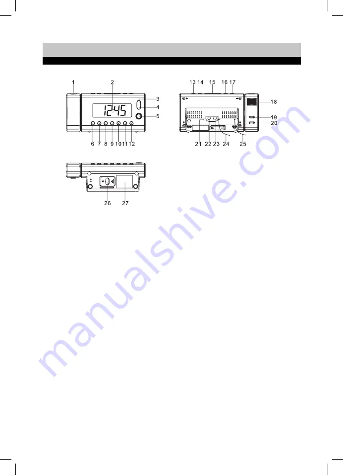 SOUNDMASTER highline UR1000 Manual Download Page 5