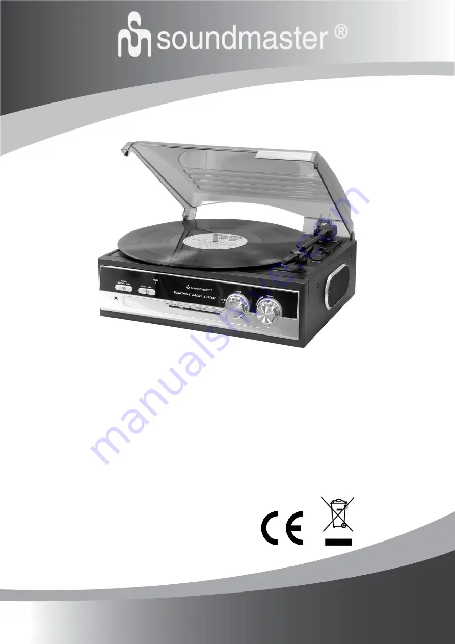 SOUNDMASTER PL186H Manual Download Page 1