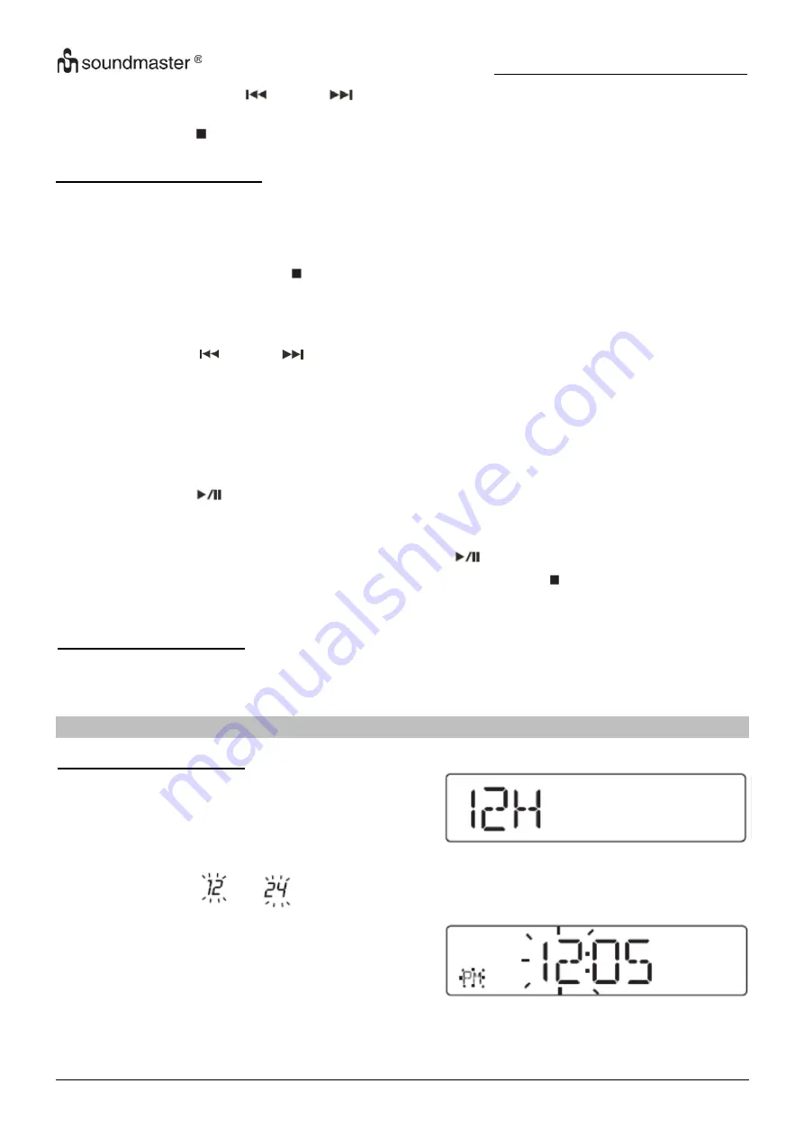 SOUNDMASTER RCD1755 Manual Download Page 17