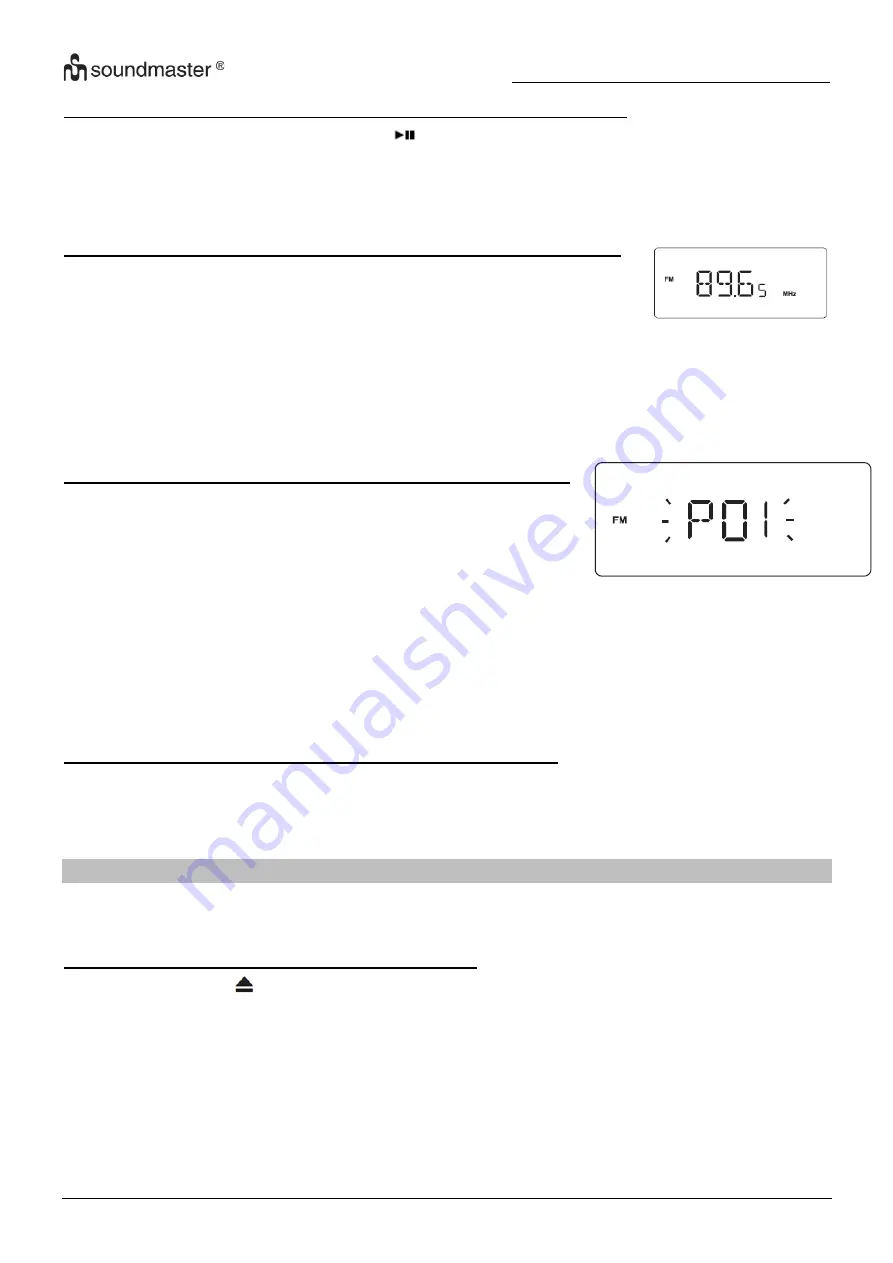 SOUNDMASTER RCD1755 Manual Download Page 27