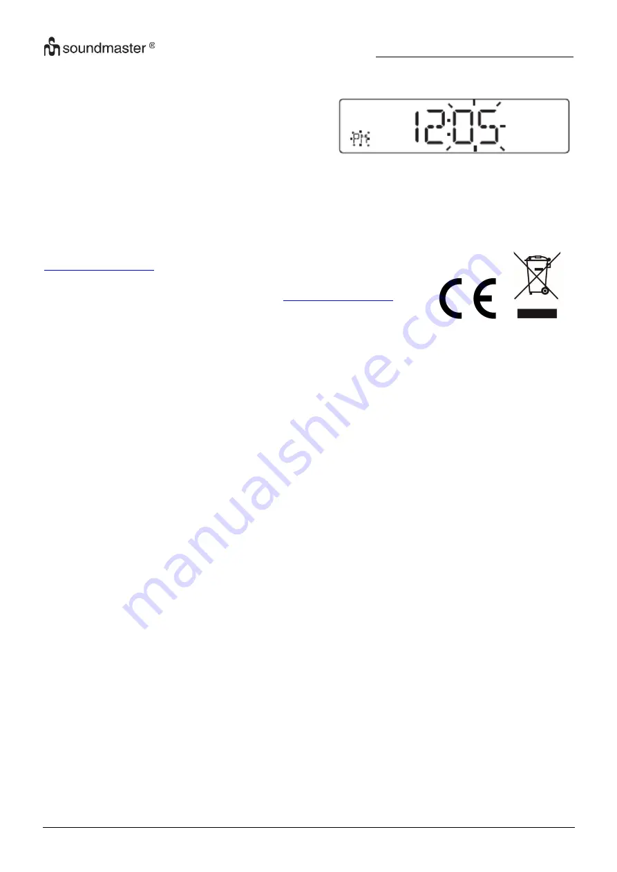 SOUNDMASTER RCD1755 Manual Download Page 57