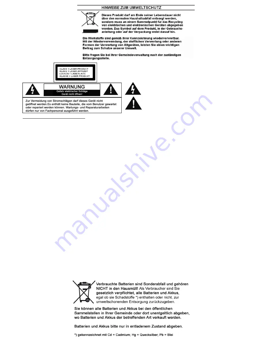 SOUNDMASTER SCD5350BL Manual Download Page 2