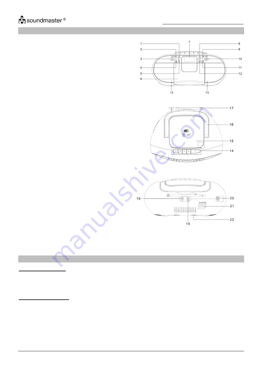 SOUNDMASTER SCD7800 Скачать руководство пользователя страница 71