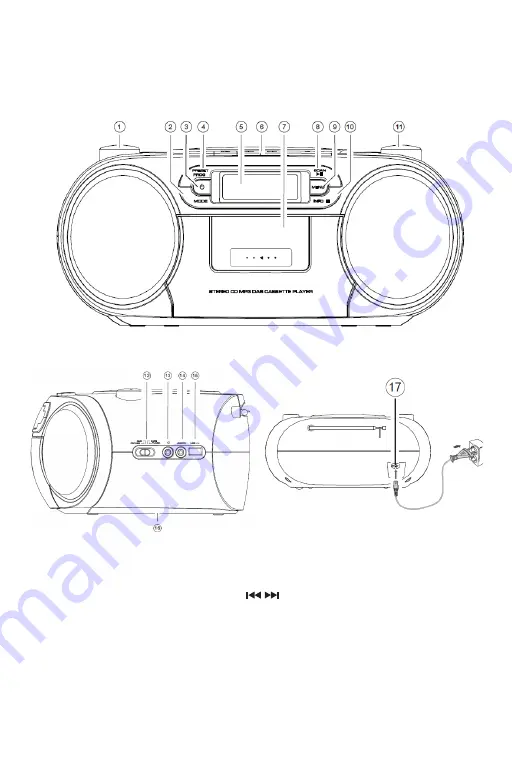 SOUNDMASTER SCD7900 Manual Download Page 2