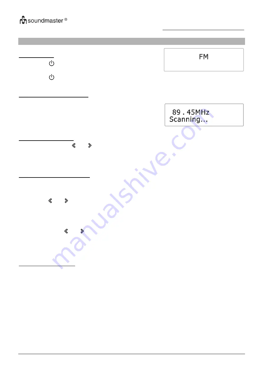 SOUNDMASTER UR210 Manual Download Page 87