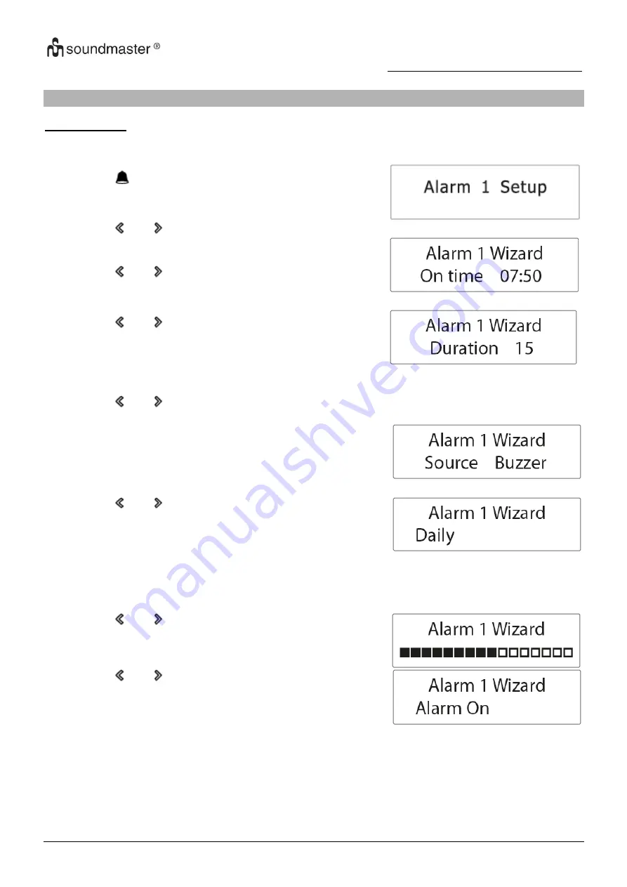 SOUNDMASTER UR210 Manual Download Page 89