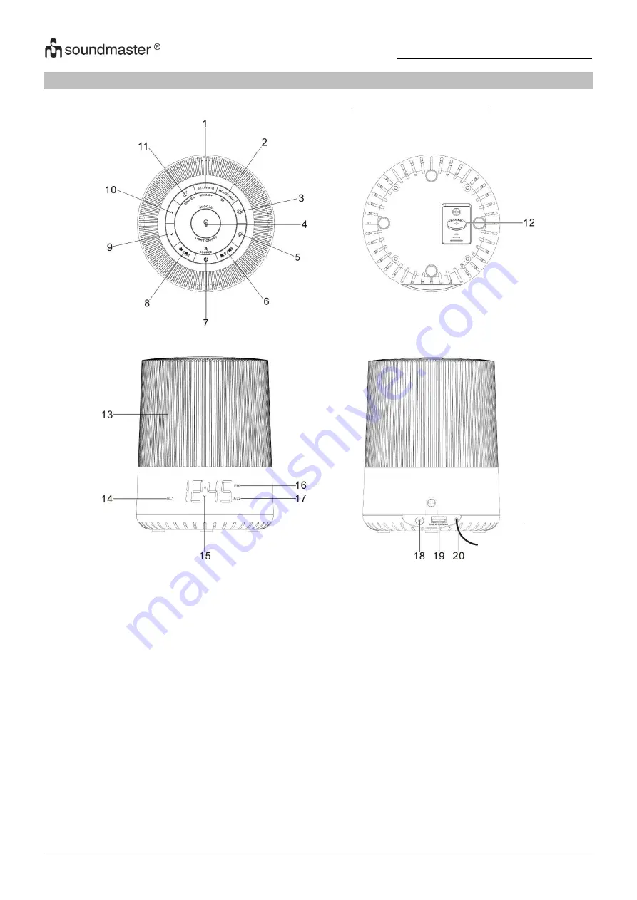 SOUNDMASTER UR230WE Manual Download Page 27