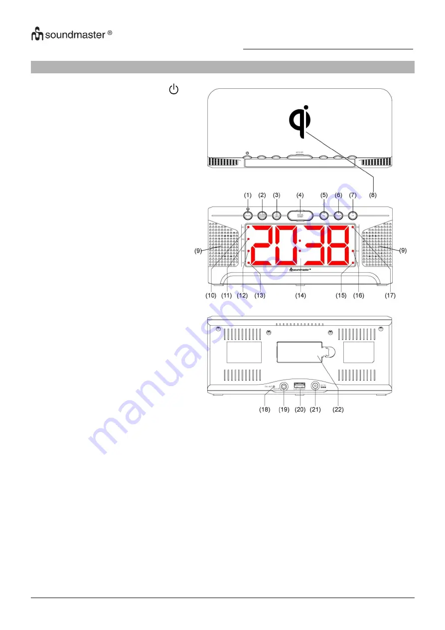 SOUNDMASTER UR800 Скачать руководство пользователя страница 28