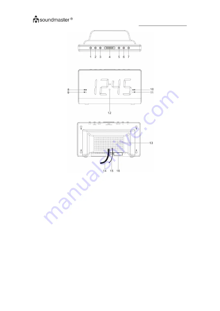 SOUNDMASTER UR8400 Скачать руководство пользователя страница 9