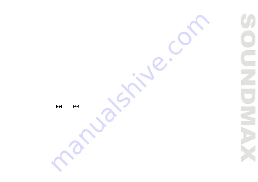 SoundMax SM-CCR3053F Instruction Manual Download Page 25