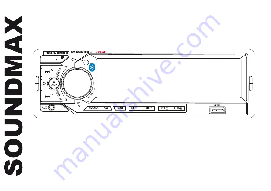 SoundMax SM-CCR3189FB Скачать руководство пользователя страница 1