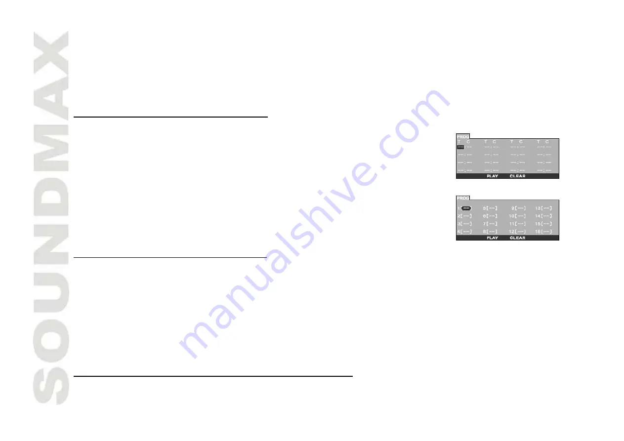 SoundMax SM-CMD3005 Instruction Manual Download Page 54