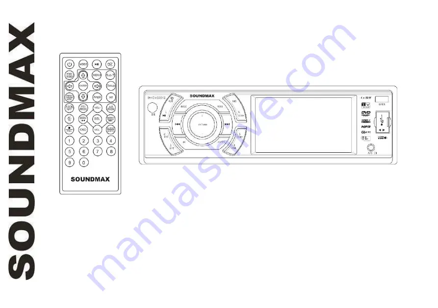 SoundMax SM-CMD3012 Instruction Manual Download Page 1