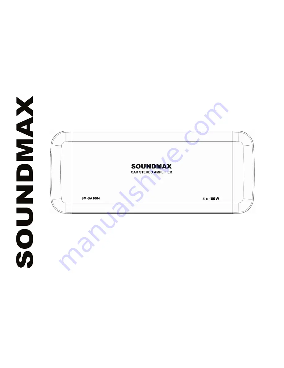 SoundMax SM-SA1004 Onstruction Manual Download Page 1