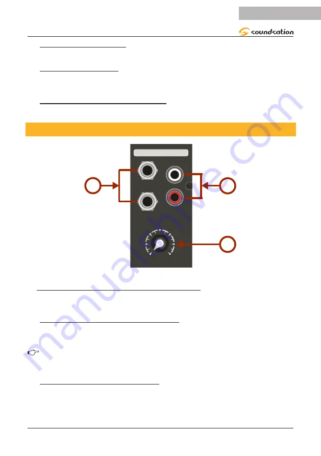 soundsation BLUEPORT FX User Manual Download Page 13