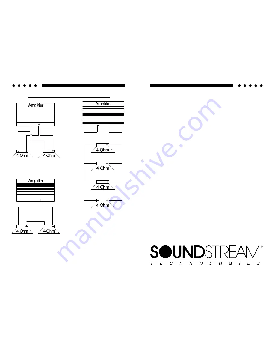 Soundstream Reference Series 160S Installation Manual Download Page 1