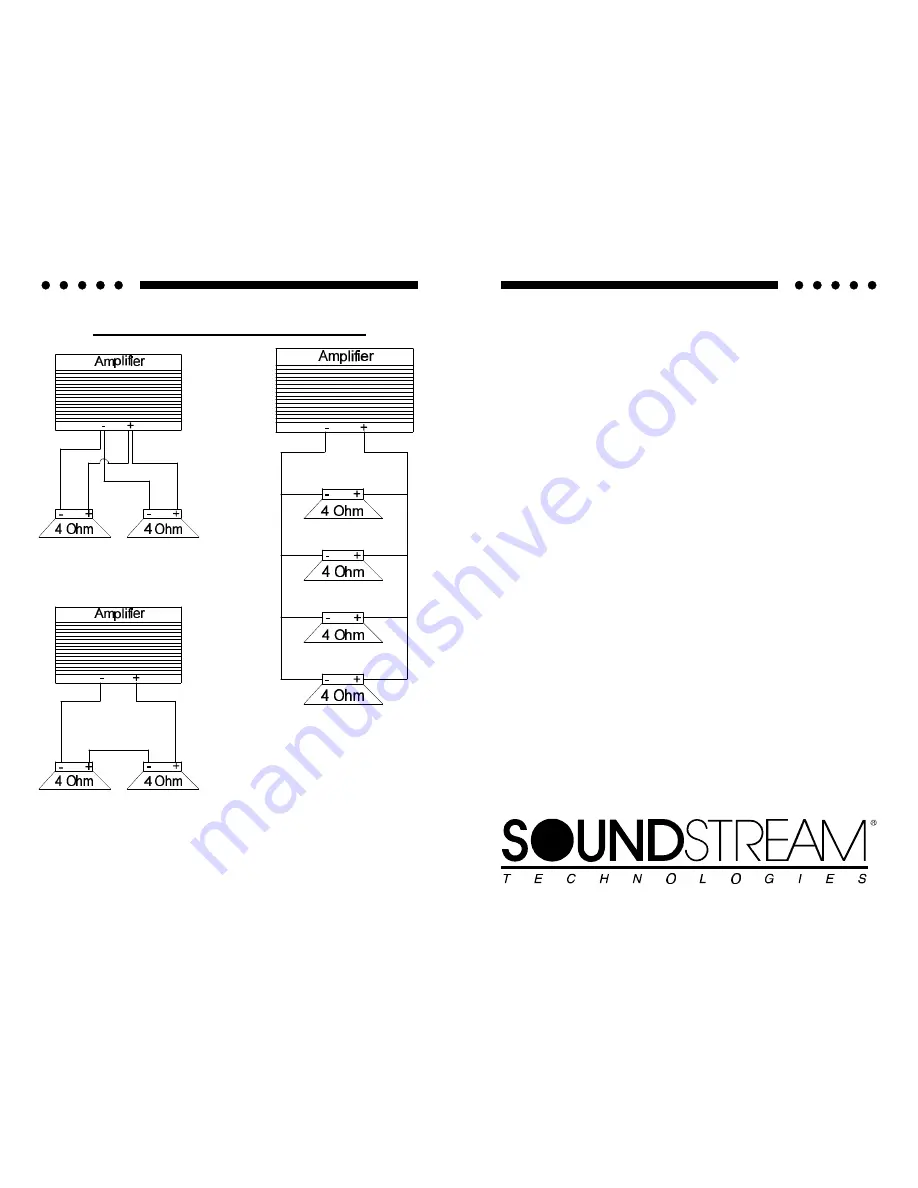 Soundstream Reference Series 405S Installation Manual Download Page 1