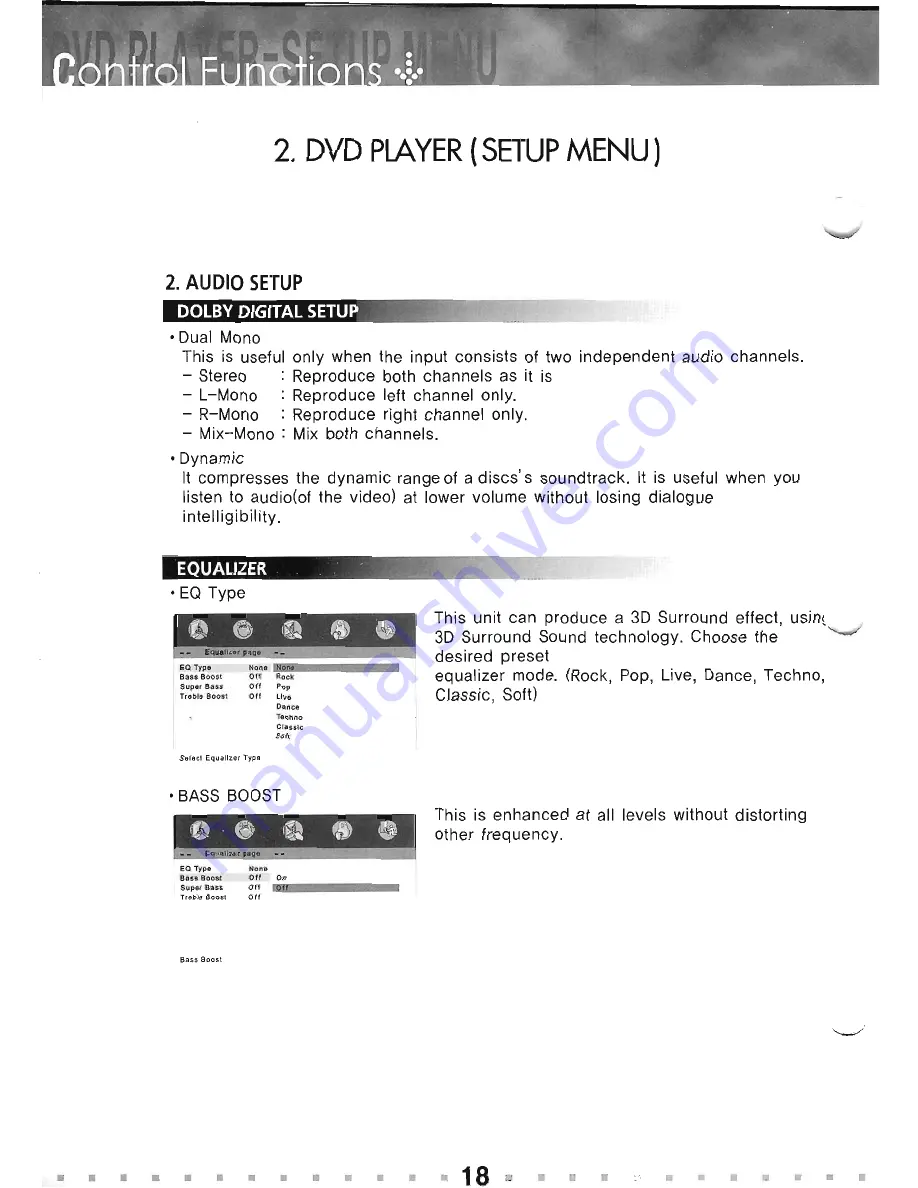 Soundstream TFT LCD DVD Player Скачать руководство пользователя страница 18