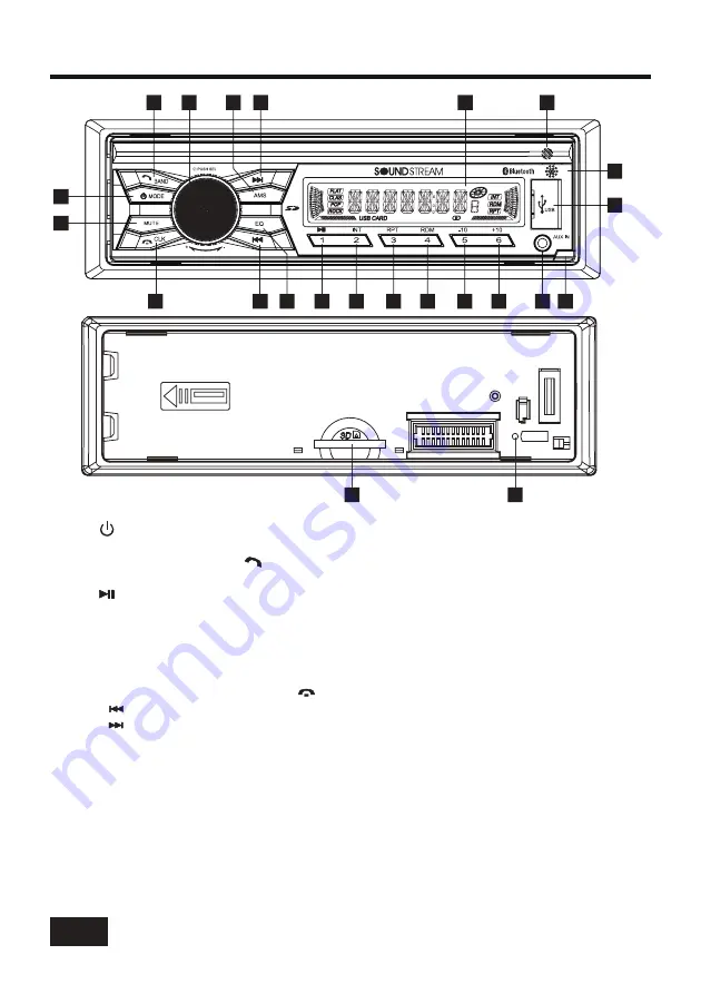 Soundstream VM-21B Скачать руководство пользователя страница 6