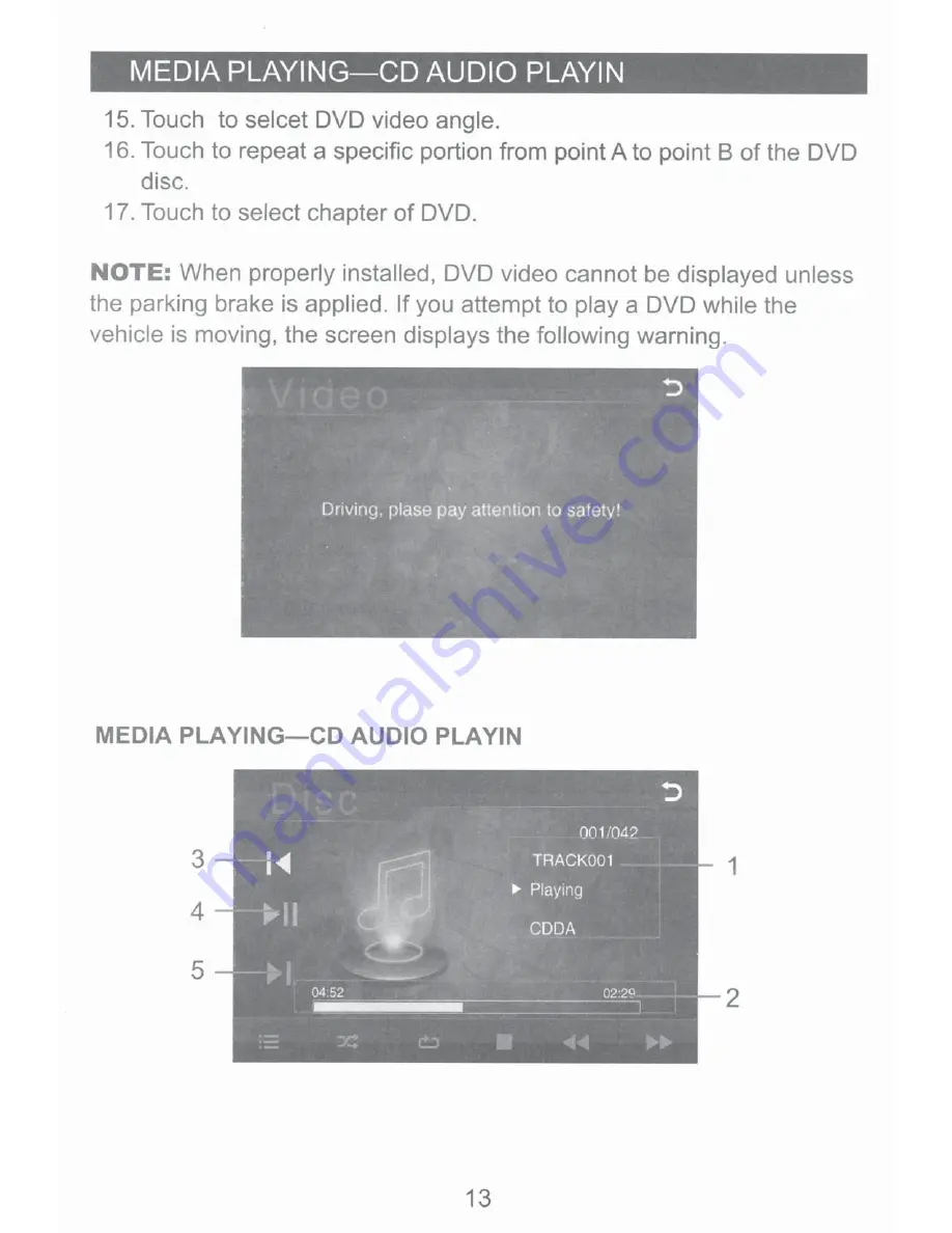 Soundstream VR-74H2B Operation Instructions Manual Download Page 15