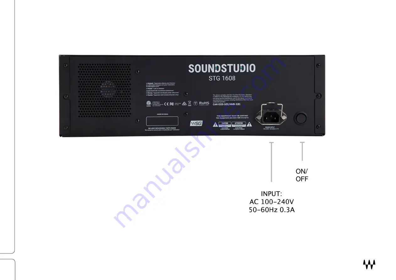 SoundStudio STG-1608 Скачать руководство пользователя страница 6