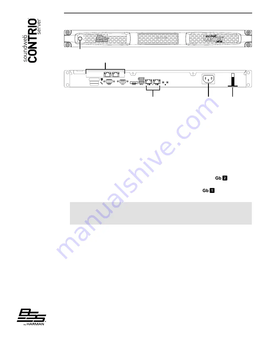 Soundweb Contrio Installation Manual Download Page 9