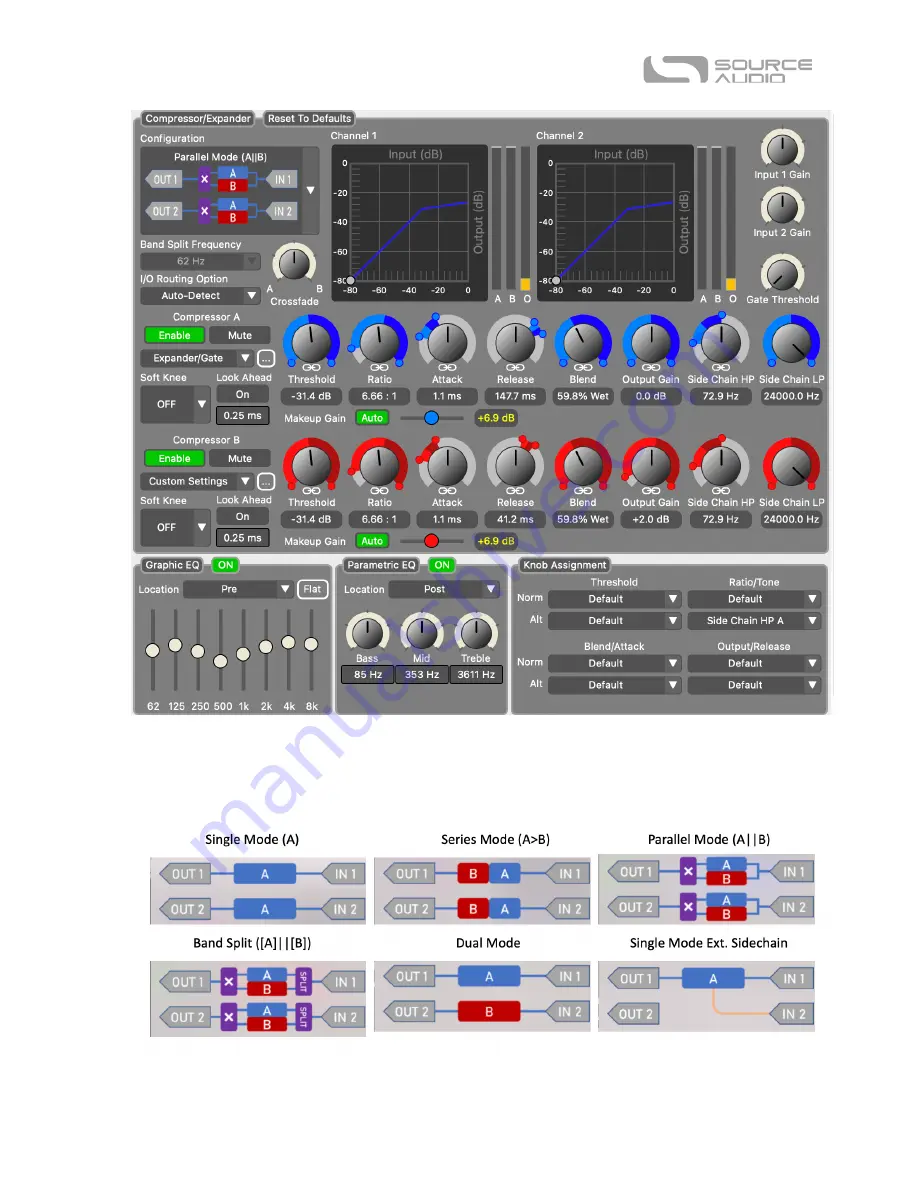 Source Audio ATLAS COMPRESSOR SA 252 User Manual Download Page 19