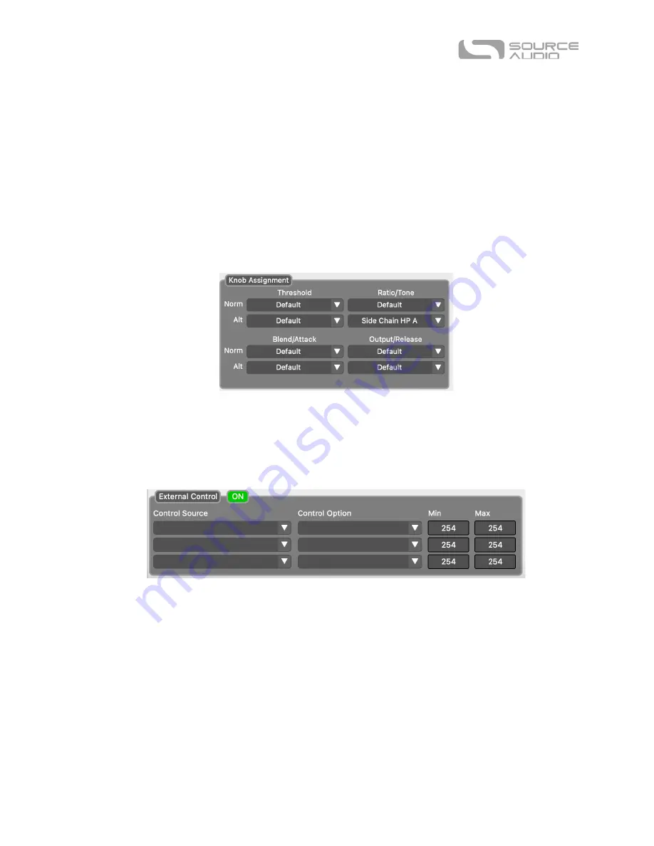 Source Audio ATLAS COMPRESSOR SA 252 User Manual Download Page 22