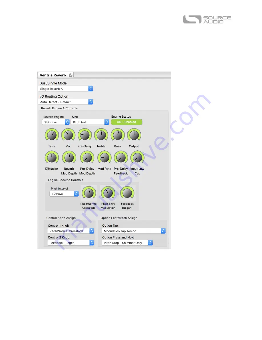 Source Audio Ventris Dual Reverb User Manual Download Page 46