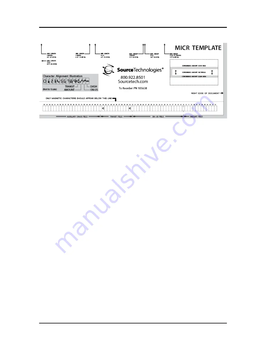 Source Technologies Secure MICR User Manual Download Page 30