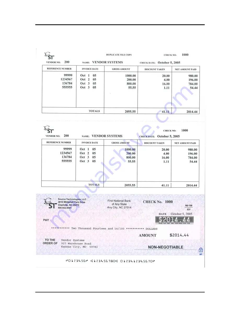 Source Technologies Secure MICR User Manual Download Page 43