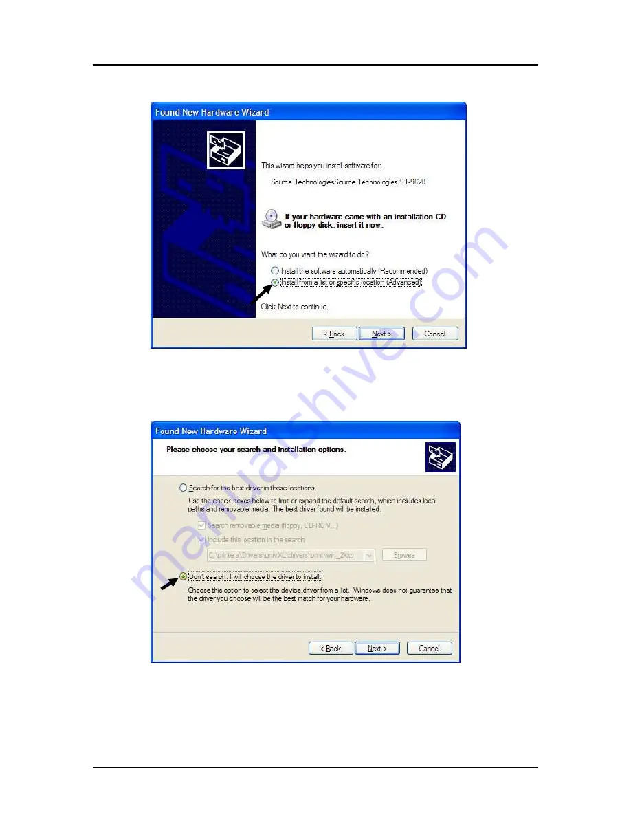 Source Technologies ST9620 User Manual Download Page 11