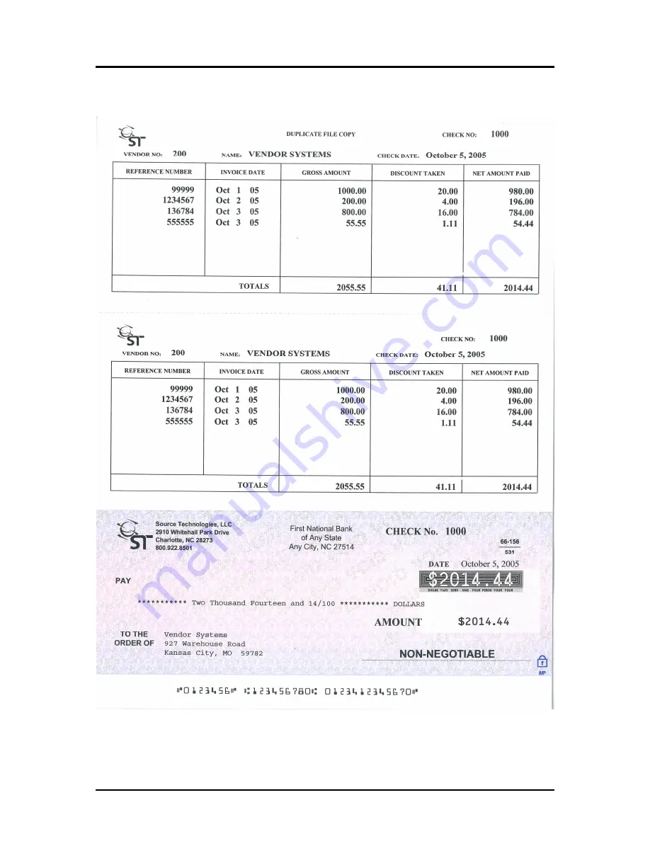 Source Technologies ST9620 User Manual Download Page 49