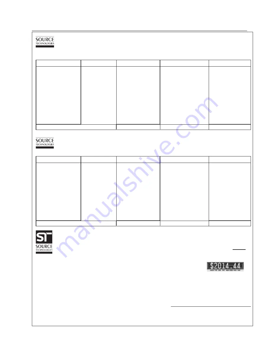 Source Technologies STI MICR ST9335  ST9335 ST9335 User Manual Download Page 35