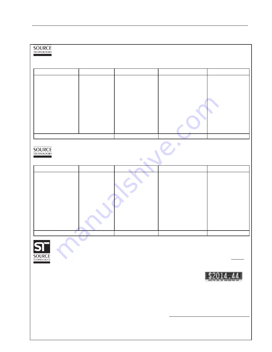 Source Technologies STI MICR ST9335  ST9335 ST9335 User Manual Download Page 45