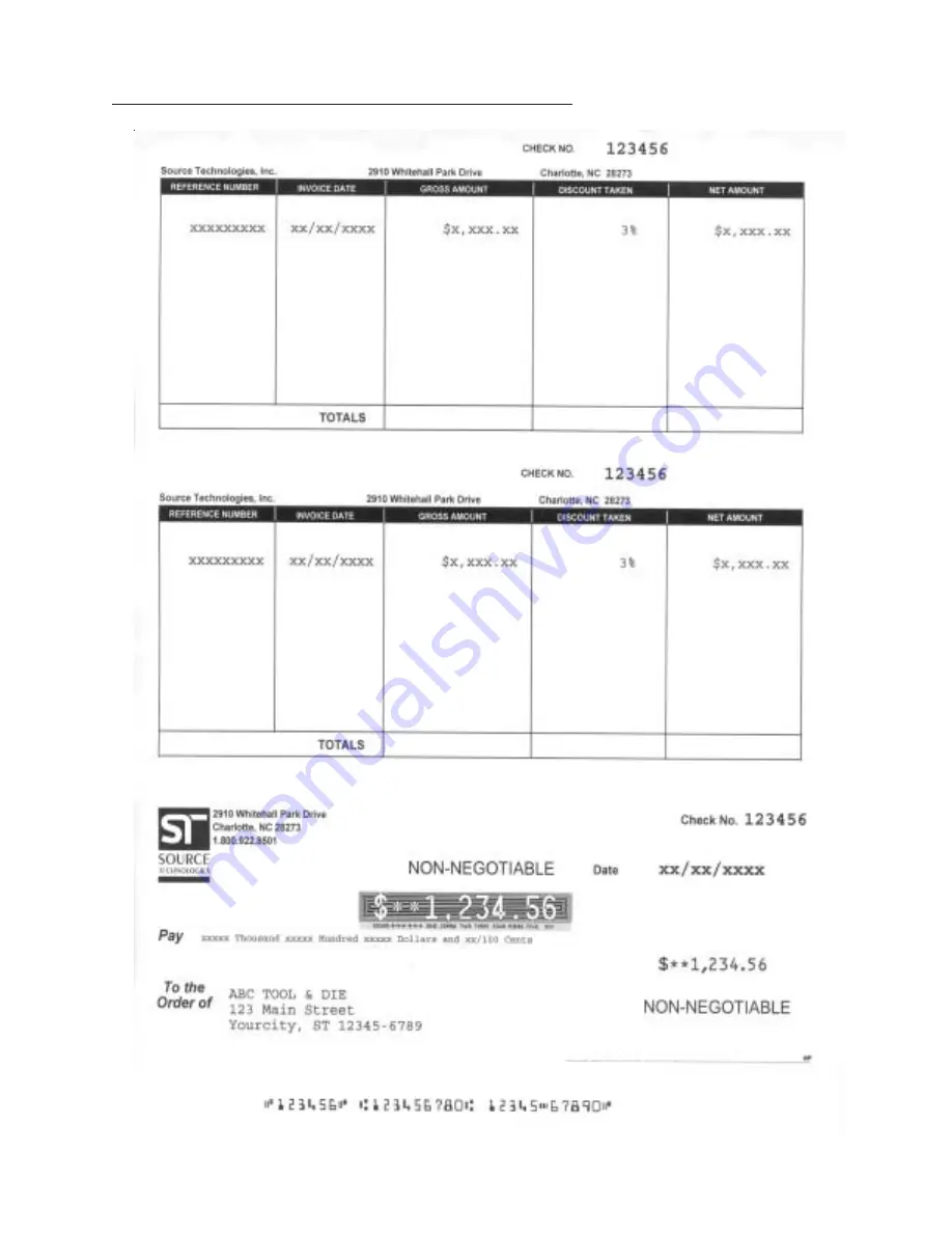 Source Technologies STI MICR ST9335  ST9335 ST9335 User Manual Download Page 64