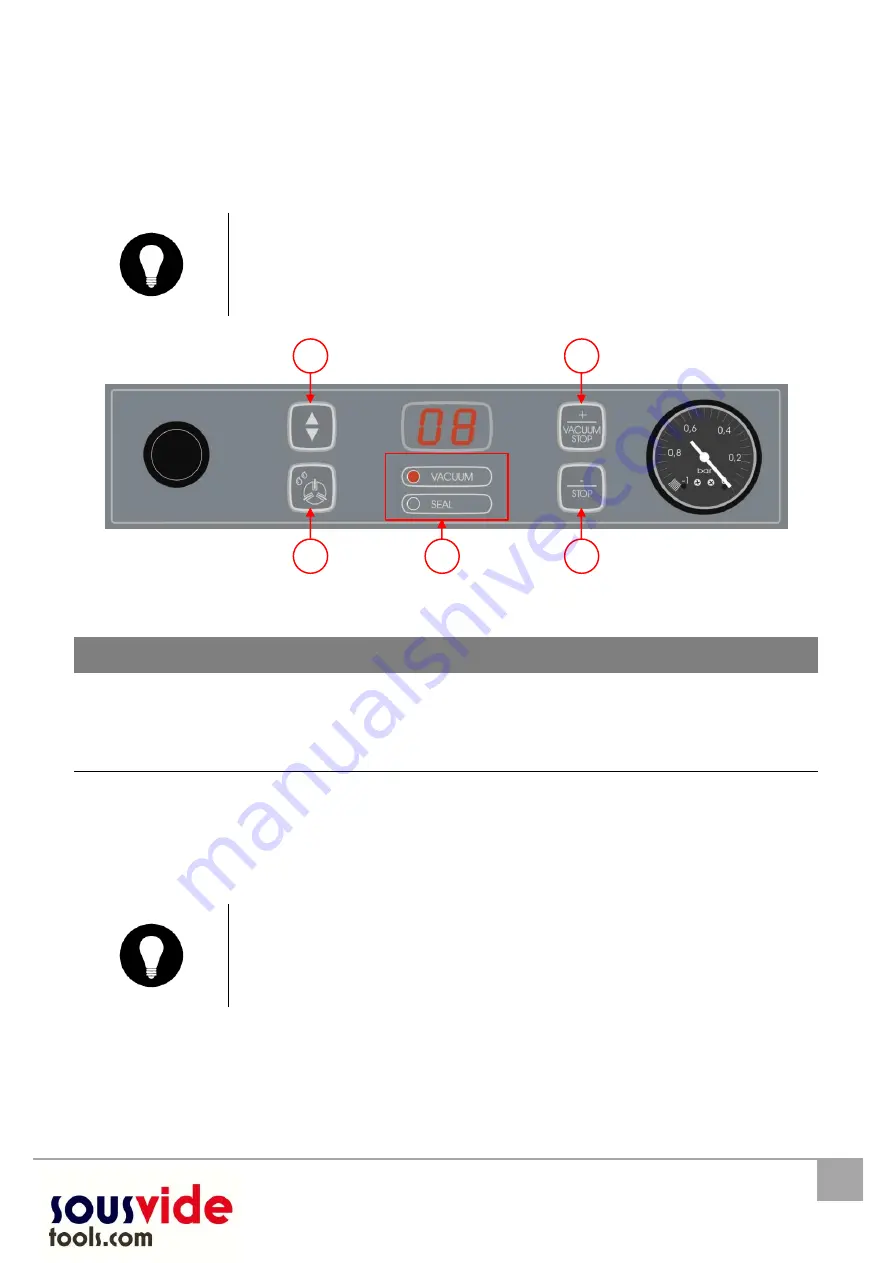 SousVide Cucina Series User Manual Download Page 25