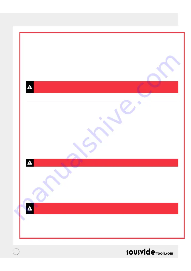 SousVideTools IVIDE CHAMBER User Manual Download Page 6