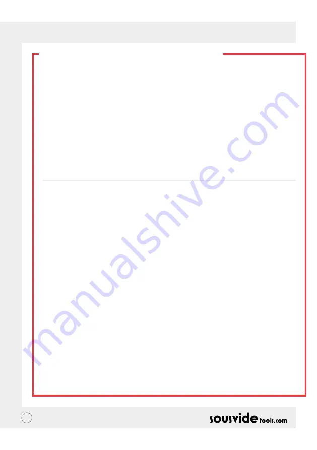 SousVideTools Senses 300 User Manual Download Page 3