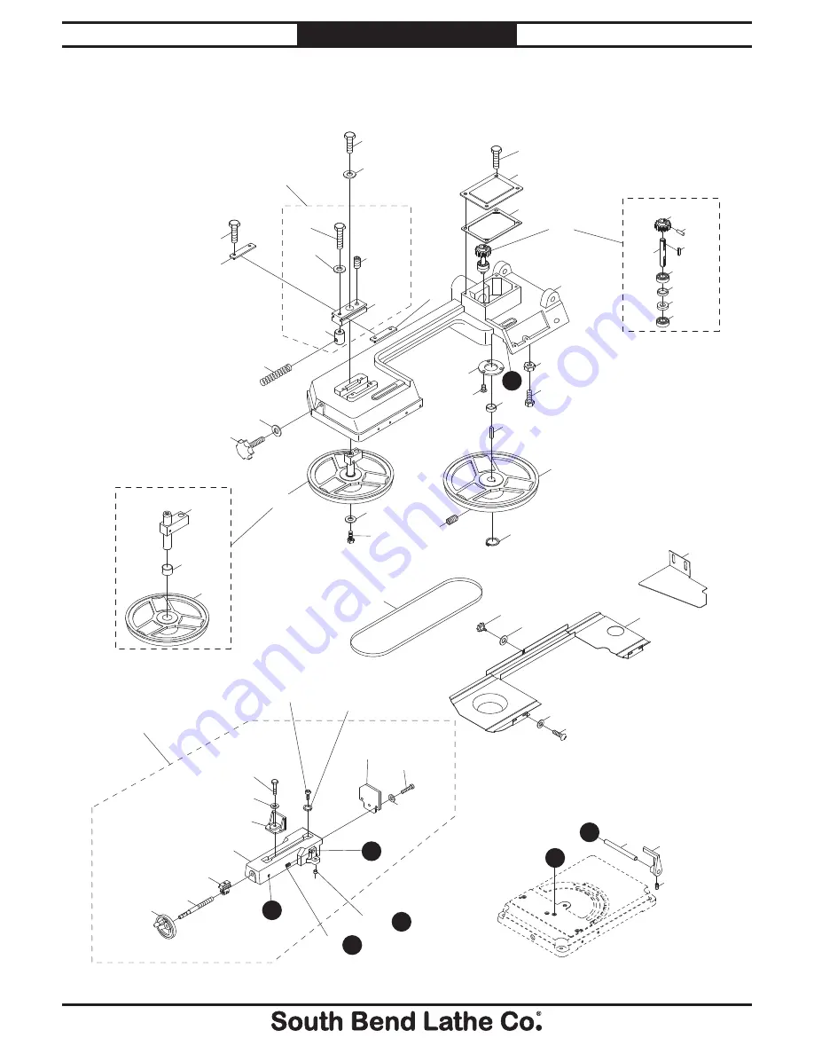 South bend SB1018 Owner'S Manual Download Page 49
