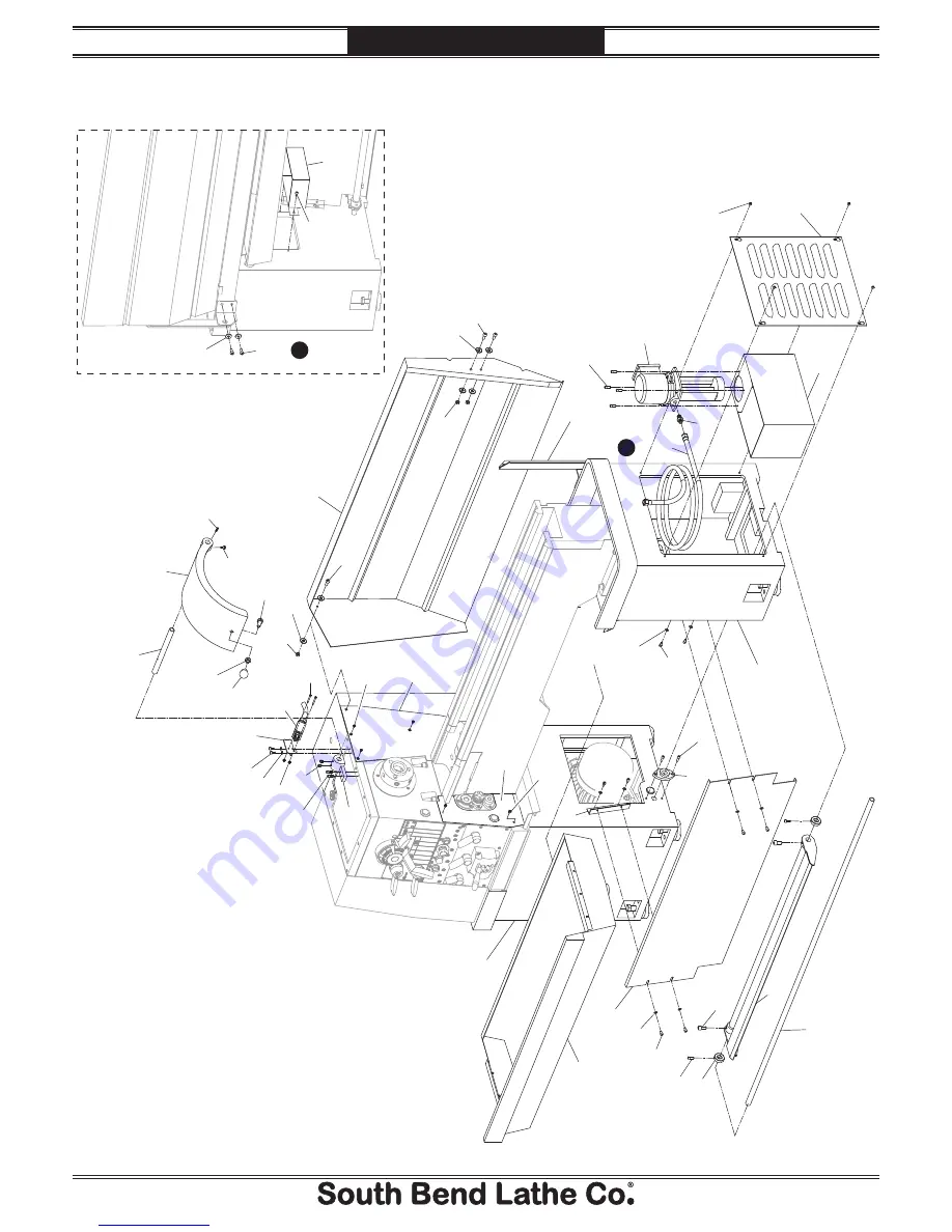 South bend TURN-X SB1039 Owner'S Manual Download Page 122