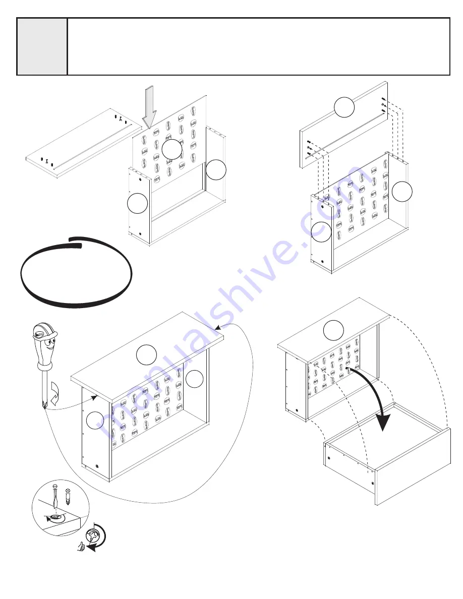 South Shore 062 Assembly Instructions Manual Download Page 24