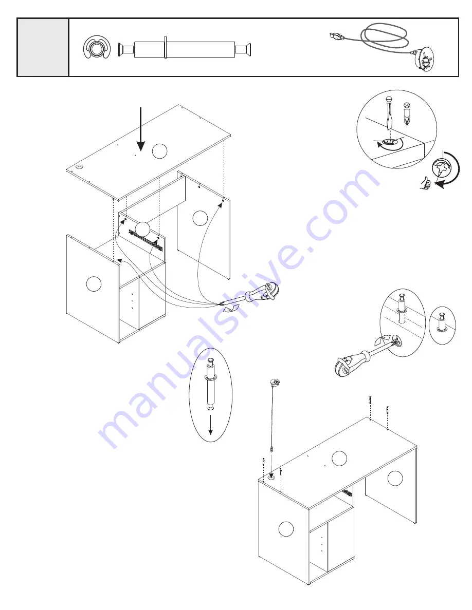 South Shore -070- Assembly Instructions Manual Download Page 17