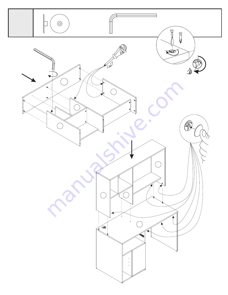 South Shore -070- Assembly Instructions Manual Download Page 21