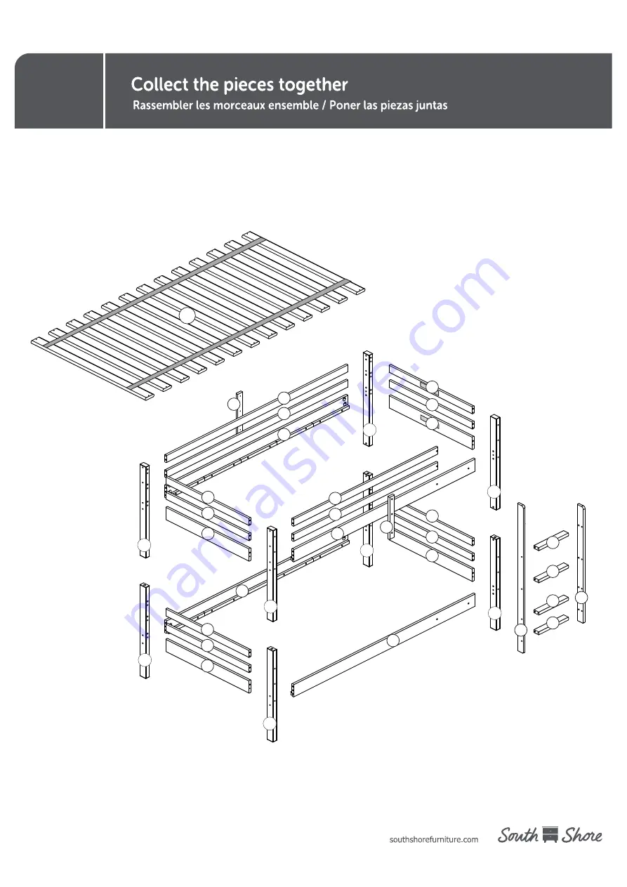 South Shore 11819 Assembly Instructions Manual Download Page 8