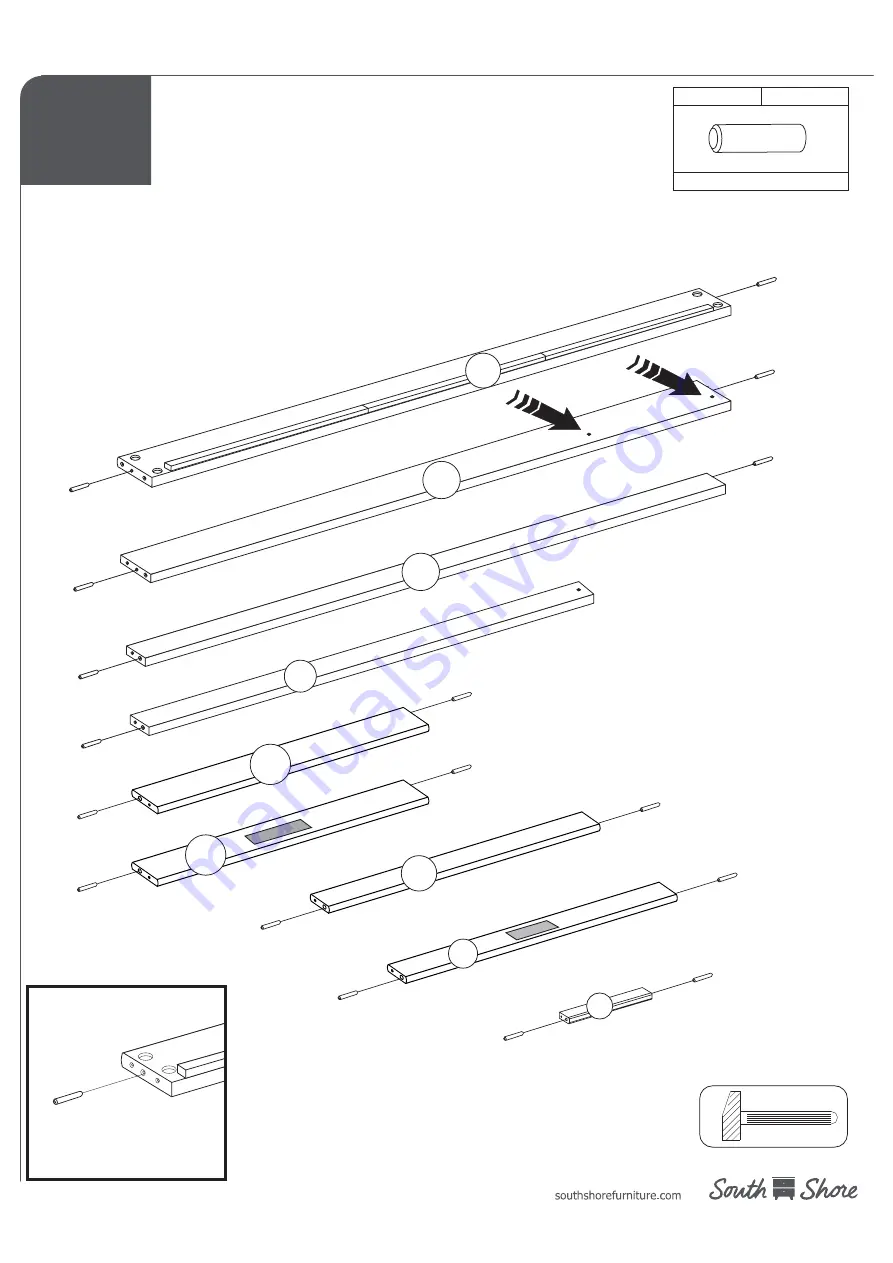 South Shore 11819 Assembly Instructions Manual Download Page 11