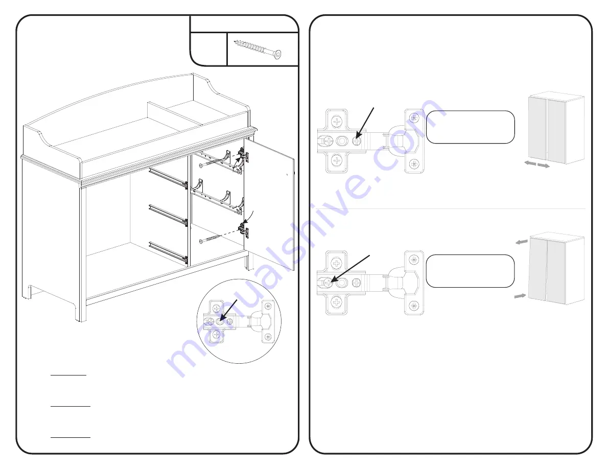 South Shore 3250-333 Assembly Instructions Manual Download Page 23